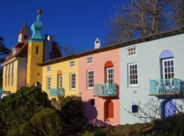 Colourful terraced houses Ross Woodhall - Action & Lifestyle Photography